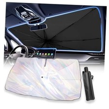 2026 Upgrade Car Windshield Sun Shade,Foldable Car Shade Umbrella for