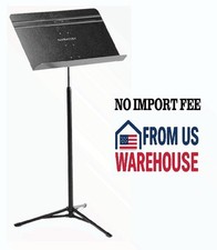 Manhasset Voyager Music Stand Model 52 Portable Adjustable Aluminum Black