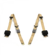 Amc Eagle 1979 - 1987 Airplane 3pt Tan Retract Bucket Seat Belt Kit-2 Belts Amc Eagle 1979 - 1987 Airplane 3pt Tan Retract Bucket Seat Belt Kit-2 Belts