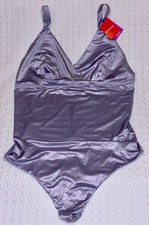 SPANX Satin Shaping Lt Orchid Purple Thong Bo...