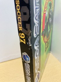 Sega Worldwide Soccer 97 Saturn PAL Version Complete With Manual