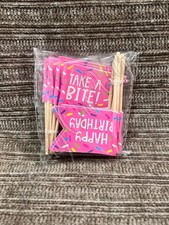 Happy Birthday Cupcake Toppers - 20ct asst