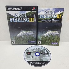 Reel Fishing III (Sony Playstation 2, 2003) Natsume 3 ps2 video game COMPLETE