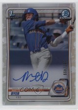 2020 Bowman Draft Chrome Picks Refractor 187/499 Matthew Dyer #CDA-MD Auto 03ox