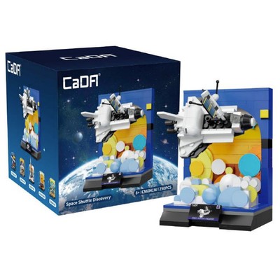 C56041W CaDA Kunststoffsteine Space Shuttle Discovery - 250 Stück