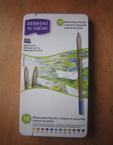 PACK DE 12 CRAYONS AQUARELLE DERWENT**NEUF LIVRAISON GRATUITE**