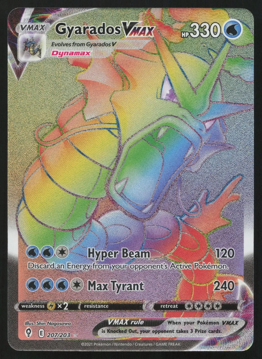Gyarados VMAX Pokémon TCG Cards for sale | eBay