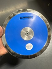 Cannon Sports IAAF Official Steel Rim Discus Color Blue, 2K