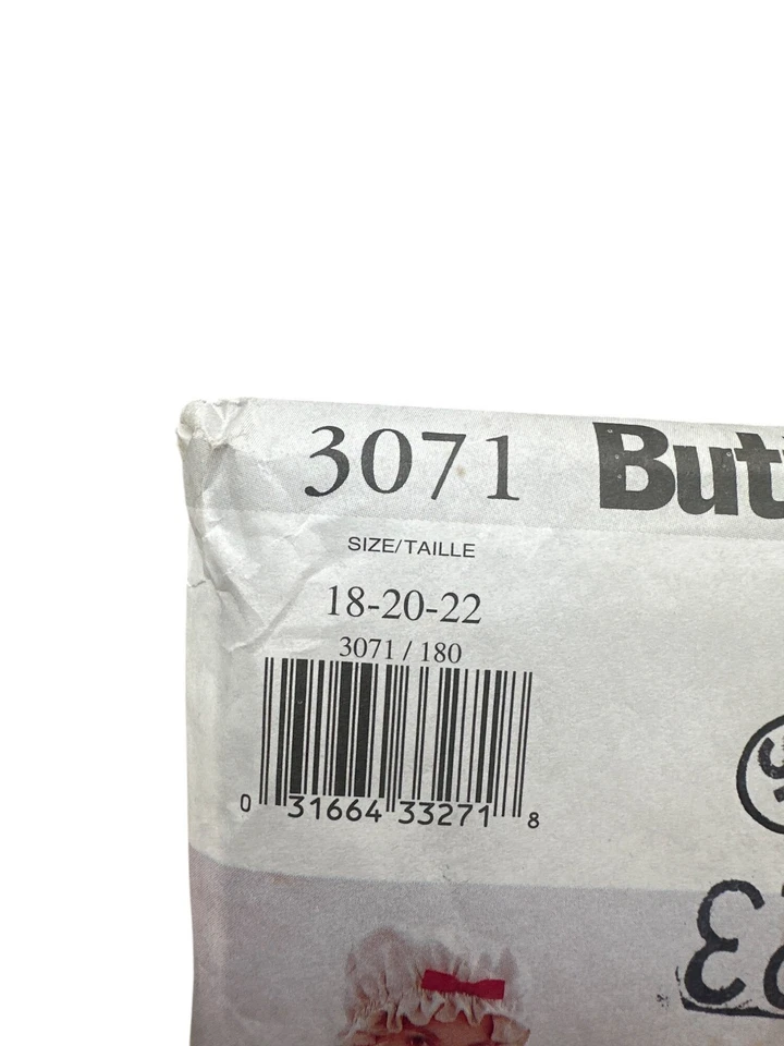 Butterick Making History 3071 Sizes 18-20-22 Historical Costume Sewing Pattern - Image 2 of 4