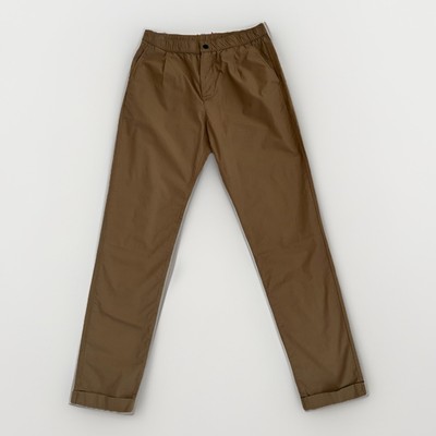 PS Paul Smith Herren Hose Freizeithose Hellbraun Gr. 29 Popeline Baumwolle Slim Fit Neu