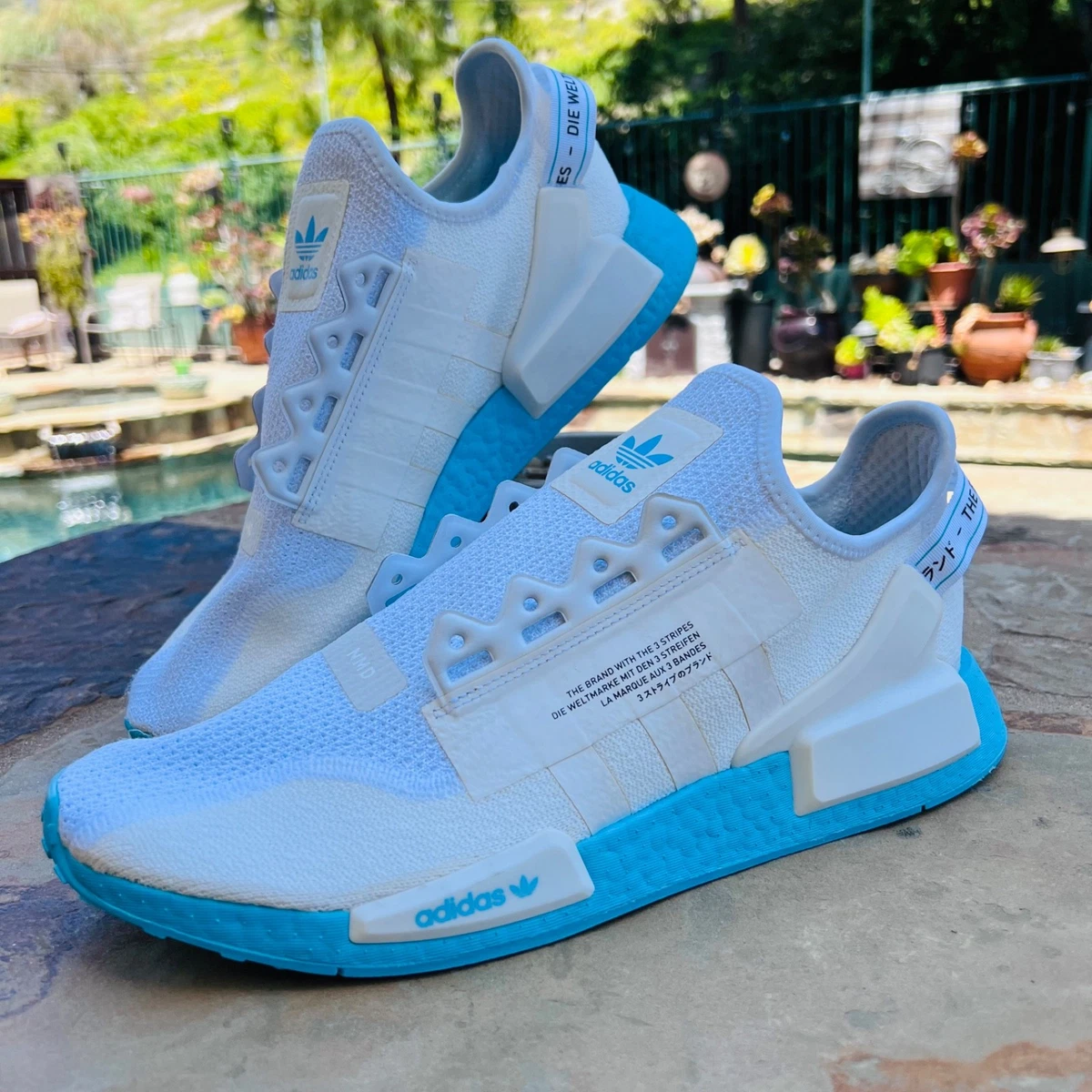 アディダス　オリジナル　NMD.R1 Adidas NMD_R1 Crystal White Scarlet for sale | eBay
