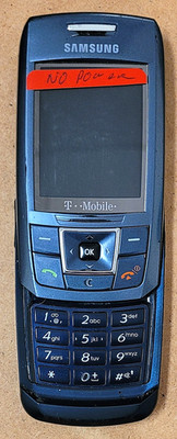 Samsung SGH-T429 - Blue ( T-Mobile ) Cellular GSM Slider Phone