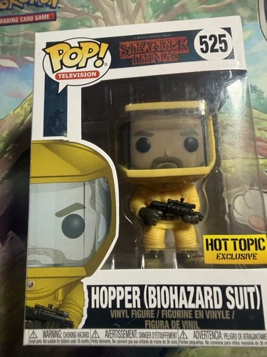 Funko Pop Hopper (Biohazard Suit) #525 Stranger Things Hot Topic Exclusive