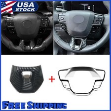 Steering Wheel Trim Abs Carbon Fiber For Toyota Camry 2025 2026 Hood Accessories