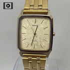 Seiko Dolce 8N41-5130 Vintage 1991 [US Stock] Tungsten Gold Qz Mens Watch N.Mint