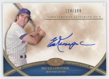 2012 TOPPS TIER ONE CROWD PLEASER AUTOGRAPHS /399 ED KRANEPOOL NEW YORK METS