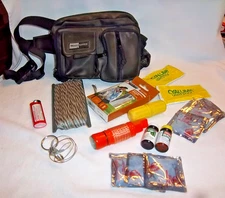 Vtg Trailmaker Belt Bag/Fanny Pack&Survival Gear Contents