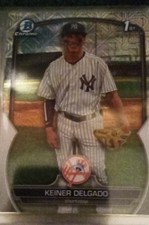 2023 Bowman Chrome - Prospects Keiner Delgado #BCP-191 Mojo Refractor (RC)