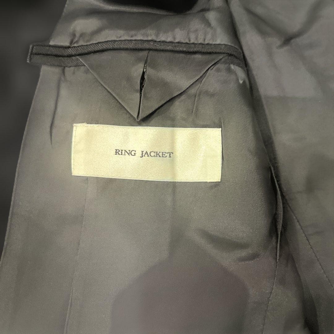 Ring Jacket Navy Wool Tailored Jacket Size 42 Cla… - image 4