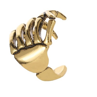  Punk Skeleton Hand Ohrclip Stilvolle, nicht durchdringende Ohrdekoration