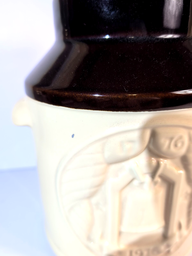 McCoy Bicentennial 1776-1976 Milk Can Cookie Jar Vintage 1976 in EUC - Picture 6 of 11