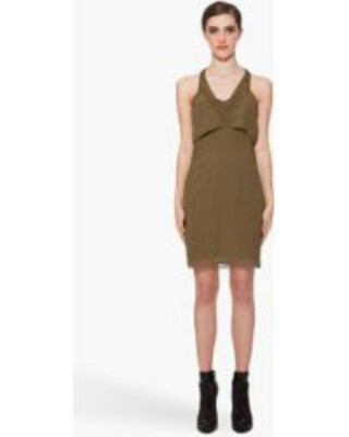 alexander wang silk tank dress Alexander Wang Chain-strap Silk Midi Dress
