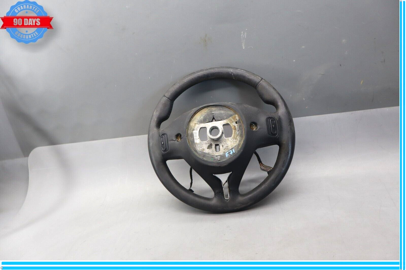 14-17 Maserati Ghibli S Steering Wheel W/ Paddle Shifters 670044602 Oem