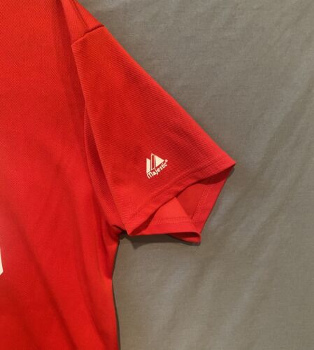 Philadelphia Phillies Jersey Mens Large Red Majestic Cool Base Baseball #36 MLB - Picture 5 of 8