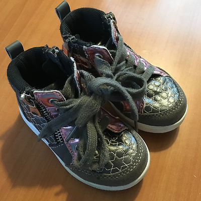 GEORGE BABY GIRLS SNEAKERS SIZE 5 STAR