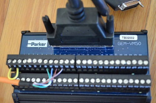 Parker GEM-VM50 con cavo adattatore scheda breakout Mach3 - Gemini servoazionamento CNC - Foto 9 di 12