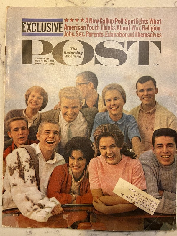 Saturday Evening Post Dec 23-30 1961 Berlin Crisis | Khrushchev | American Youth