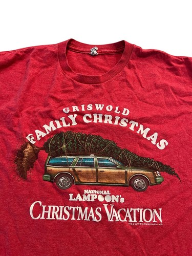 Crisworld Family National Lampoon's Christmas Vacation Men's T-Shirt XL Shirt