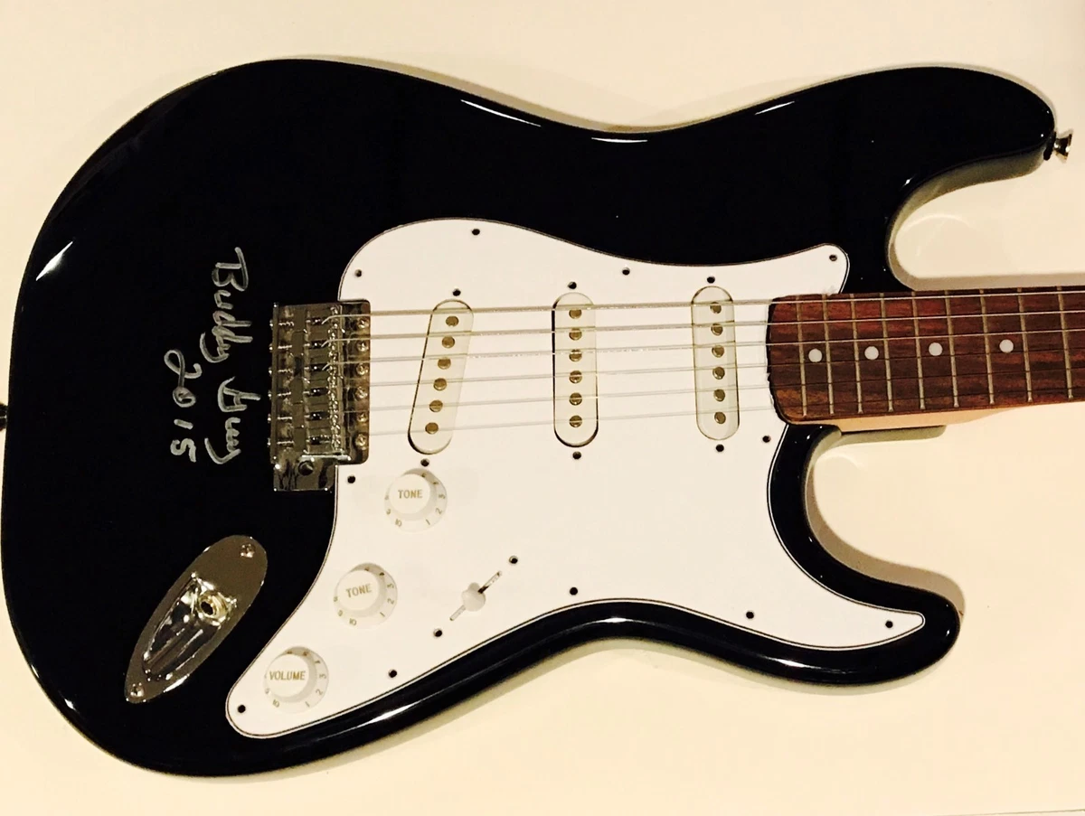 Buddy guy signed guitar deals