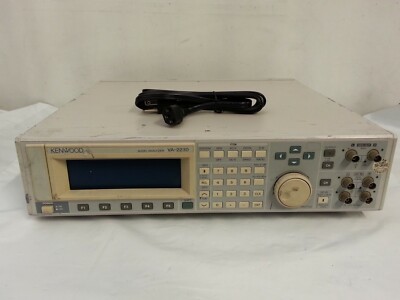KENWOOD/Texio　VA-2230 オーディオアナライザ KENWOOD VA-2230 Audio Analyzer w/Power Cord (See pictures) -USED
