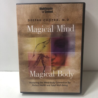 Magical Mind Magical Body By Deepak Chopra 6 CD Audiobook Set + CD ROM Workbook