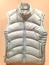 REI women's 80% goose down zipper vest (XS)