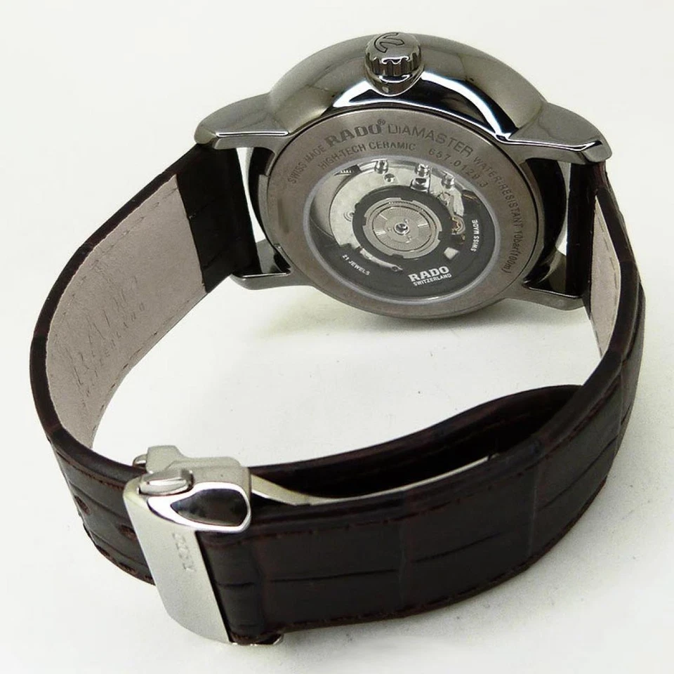 Мужские автоматические часы RADO R14129106 Diamond Master серебристый циферблат керамика SS 43 мм - Изображение 3 из 4