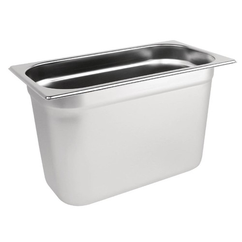 Gastronorm Pan 1/3 Size Stainless Steel Bain Marie Pot Food Storage Choose Depth - Picture 12 of 14