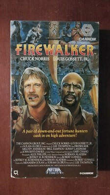 FIRE WALKER (VHS) CHUCK NORRIS LOUIS GOSSETT 