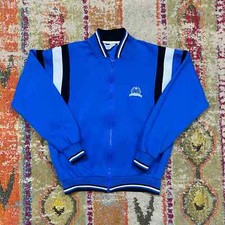 Vintage 80's Christian Dior Monsieur Blue Tracksuit Jacket Men's Size Medium