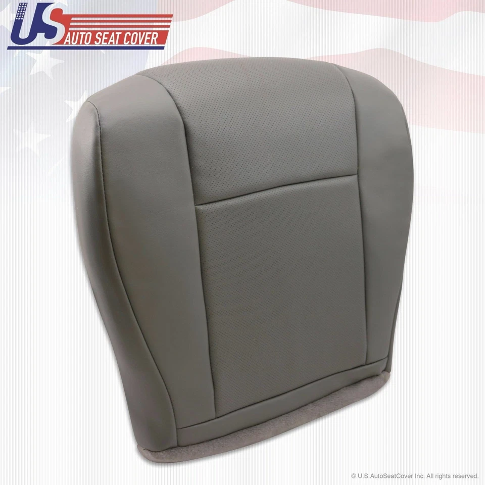 2011 年福特 E150 E250 Van Driver-Passenger 底部穿孔乙烯基保护套灰色 — 第 2/4 张图片