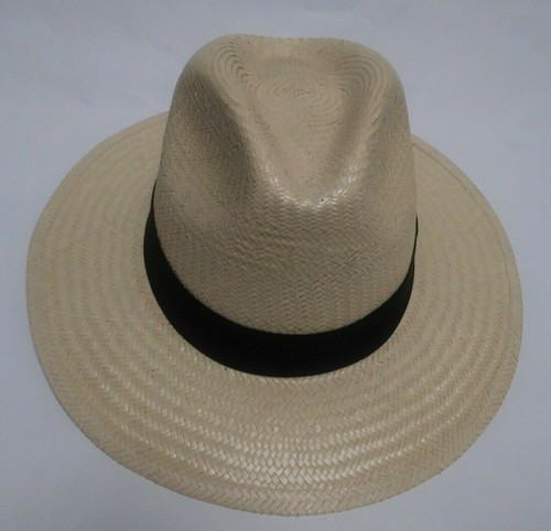 Dorfman Pacific Men's safari shade Hat Handmade Wide Brim Natural Straw DPC 316 - 第 2/7 張圖片