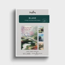 Card-Boxed-Blank-Birthday-Thomas Kinkade (Box Of 12)