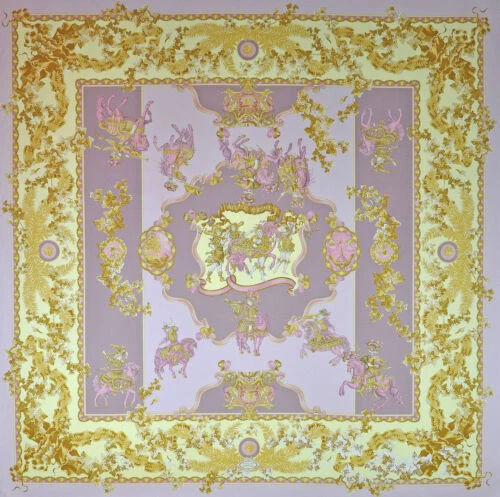 Versace Multicolor Craft Fabrics