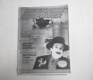 # 10 Nintendo Power Magazine NP Jan-Feb 1990 featuring Batman