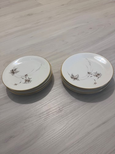 HEINRICH H&C CO Selb Bavaria Sepia Bread & Butter Plate 6 1/2” Lot of 8 - Picture 2 of 7