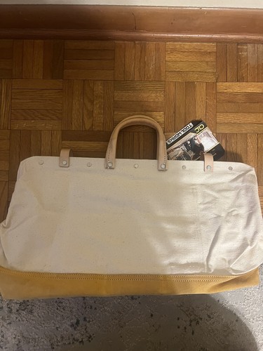 Clc Work Gear 304X Tool Bag, Tan, Canvas, 1 Pockets - Picture 2 of 5