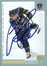 Bryan Smolinski autographed Hockey Card (Los Angeles Kings) 2000 Topps #110