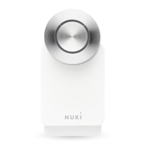 Nuki Smart Lock Pro 4. Generation, Smart Home Türschloss, WLAN, weiß - Bild 1 von 3