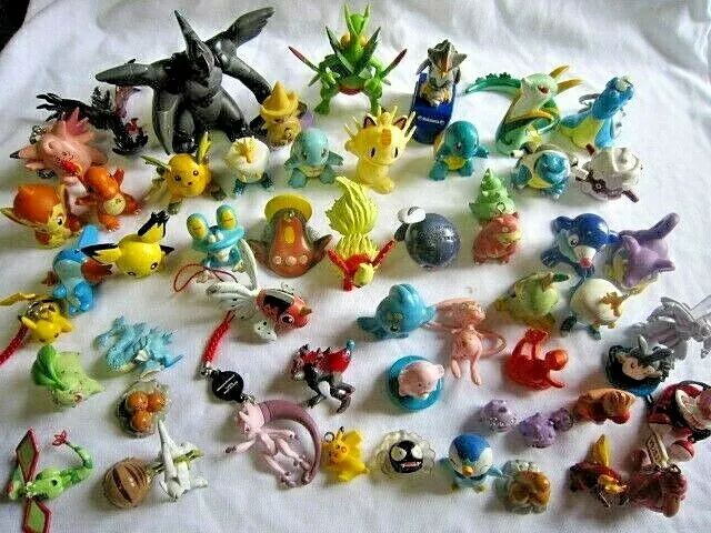 Pokemon Mini Action Figures Lot of Characters Set Toy Vintage Collector's  Items